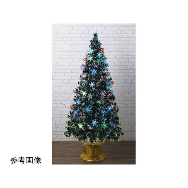 アズワン スノーチップ ファイバークリスマスツリー 高さ180×幅80cm 67-8937-10 1本（直送品）