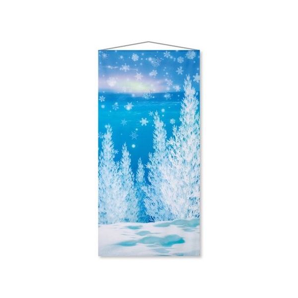 アズワン タペストリー クリスタルスノー 90×180cm 67-8943-75 1枚（直送品）