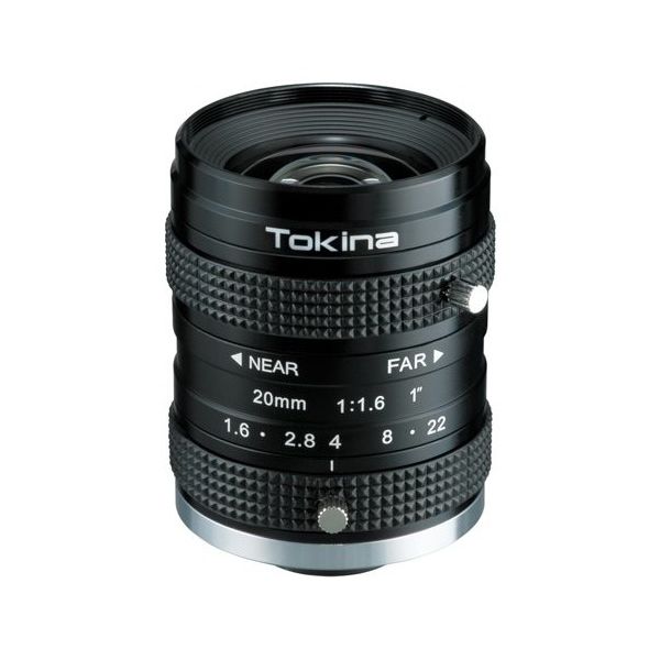 ケンコー・トキナー 1インチ対応高解像度CCTVレンズ 20mm KCM-2016UMP5 1個 67-8947-57（直送品）