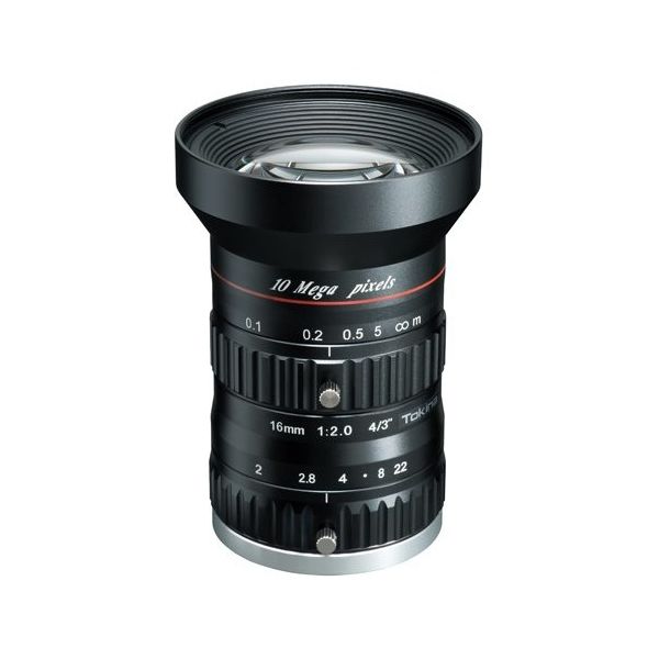ケンコー・トキナー 4/3インチ対応高解像度CCTVレンズ 16mm KCM-1620U43MP10 1個 67-9206-48（直送品）