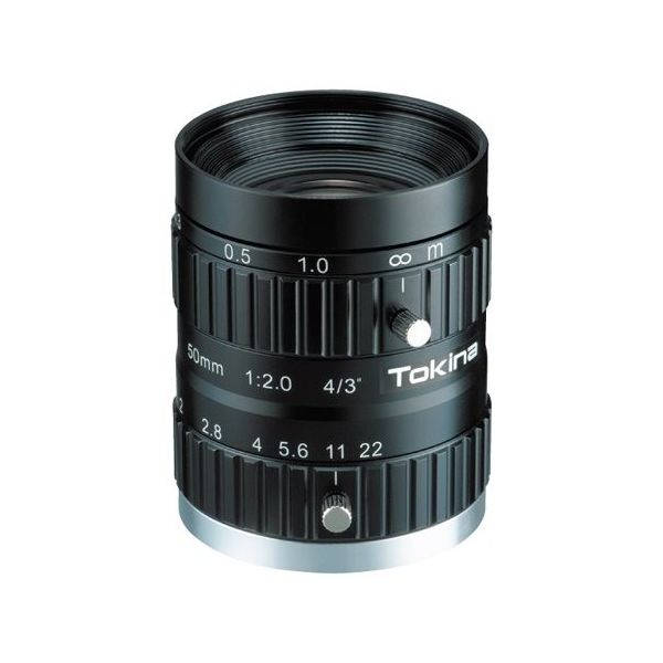 ケンコー・トキナー 4/3インチ対応高解像度CCTVレンズ 50mm KCM-5020U43MP10 1個 67-9206-51（直送品）