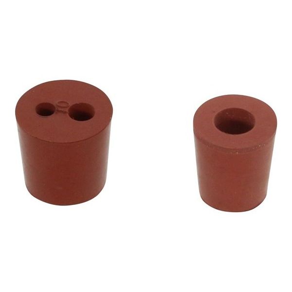 柴田科学 セミ・ミクロケルダール窒素蒸留装置用ゴム栓2種 67-9225-33 1個（直送品）