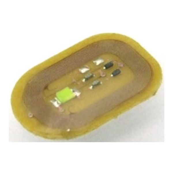 共立電子産業 NFC非接触発光LED(ブルーグリーン) KP-NFLEBG 1個 67-9246-06（直送品）