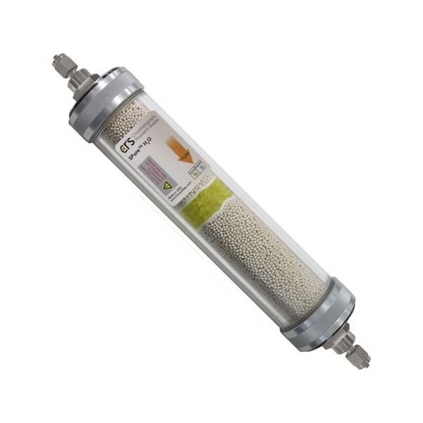 CRSガス精製フィルター SPure(TM)(インジケータ搭載) H?O 240cc ステンレス1/4" 202239D-SS 1本（直送品）