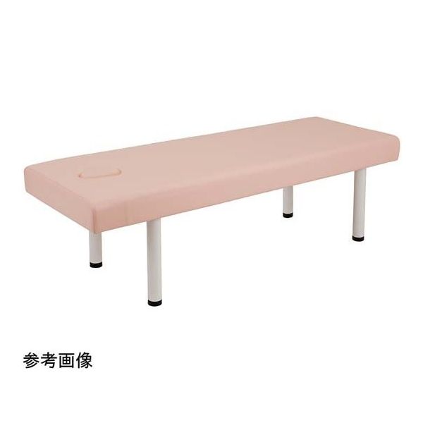 フィフティ・ヴィジョナリー 診察台ベッド [有孔タイプ] 65ー50 ピンク FV-215B-P-W65-H50 1台 67-9286-03（直送品）