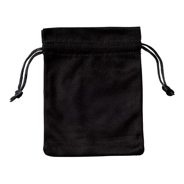 アズワン ジュエリーポーチ スクエア 黒 20枚 68-0317-03 1セット(20枚)（直送品）