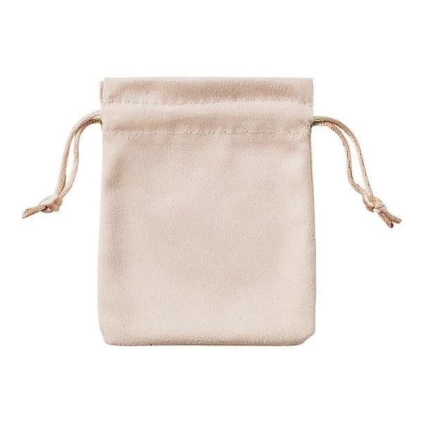 アズワン ジュエリーポーチ スクエア アイボリー 20枚 68-0317-07 1セット(20枚)（直送品）