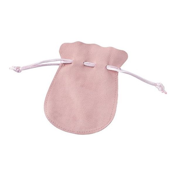 アズワン ジュエリーポーチ ラウンド ピンク 20枚 68-0316-82 1セット(20枚)（直送品）