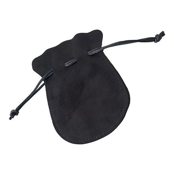 アズワン ジュエリーポーチ ラウンド 黒 20枚 68-0316-85 1セット(20枚)（直送品）