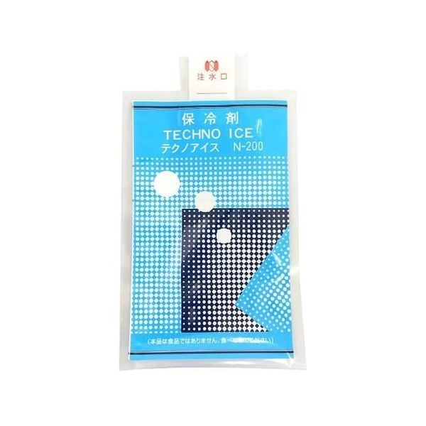 三重化学工業 保冷剤 テクノアイス Nー200 1000枚入 180 1ケース(1000枚) 68-0448-10（直送品）