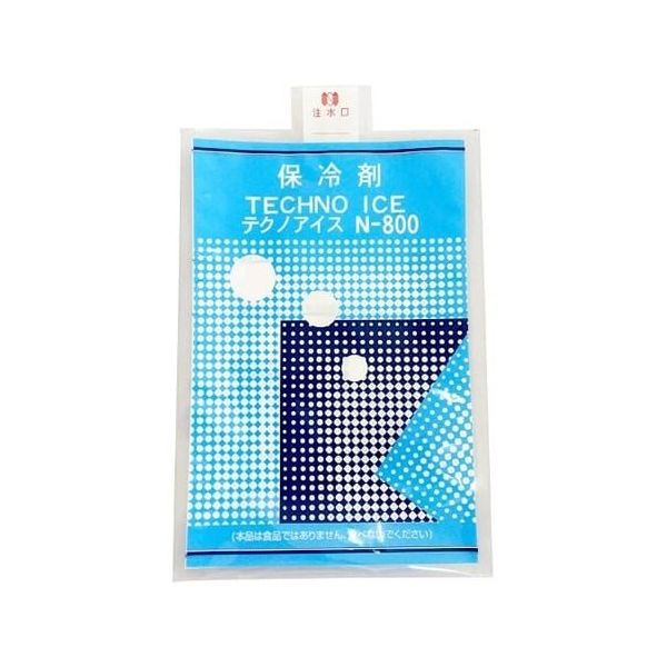 三重化学工業 保冷剤 テクノアイス Nー800 1000枚入 182 1ケース(1000枚) 68-0448-12（直送品）