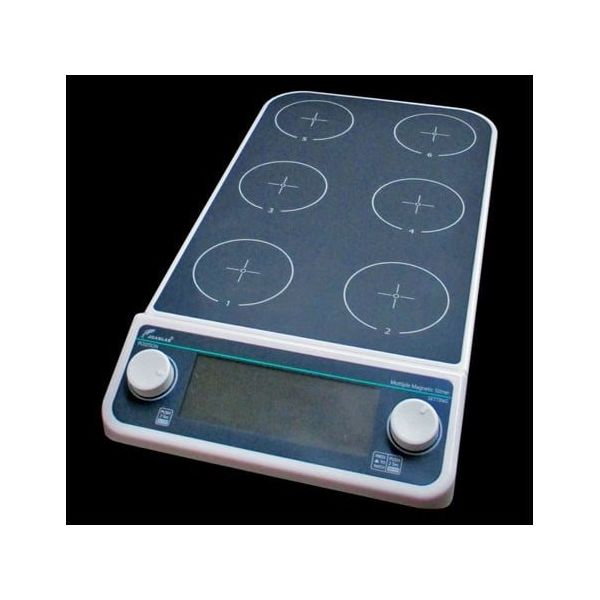 アイシス 6連マグネチックスターラー MMS6Pro 68-0501-21 1式（直送品）