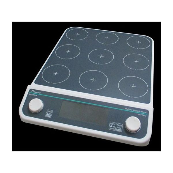 アイシス 9連マグネチックスターラー MMS9Pro 68-0501-22 1式（直送品）