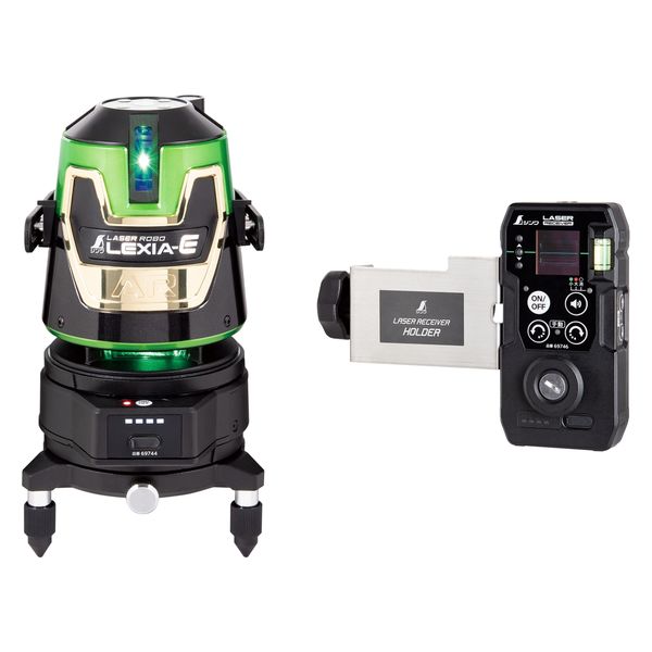 ラオス　置物 レーザーロボ LEXIA 21ARグリーン 受光器・三脚セット