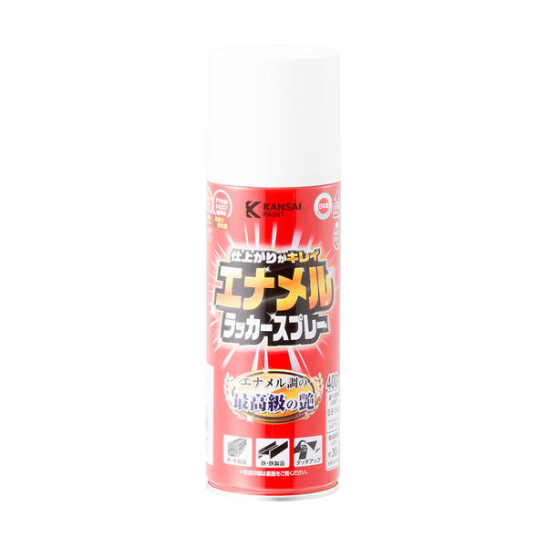 プラモデル塗料 エナメル　ラッカー 　60点まとめ売り カンペハピオ エナメルラッカスプレー ホワイト 400ML
