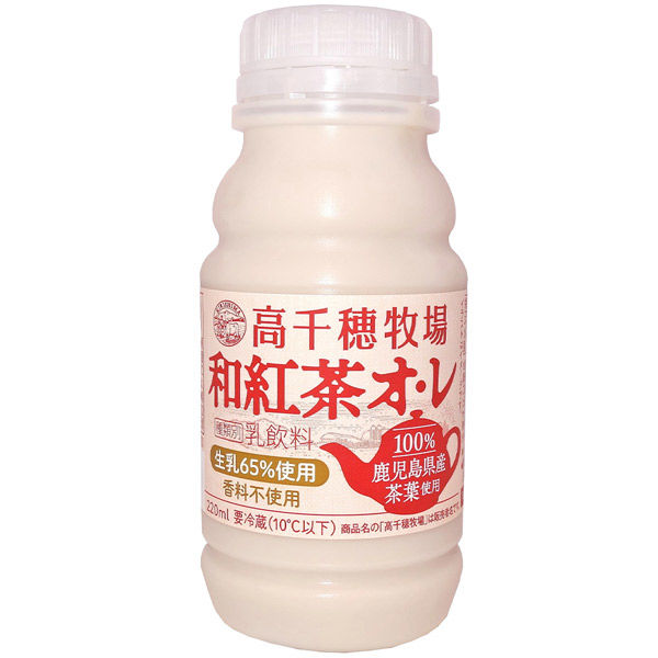南日本酪農協同 [冷蔵] 高千穂牧場和紅茶オレ 220ml×5本 4994802012957 1セット(5本)（直送品）