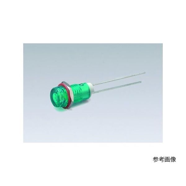 サトーパーツ LEDブラケット(透過凸型、取付孔:φ6.1mm、橙) DB-13-F-OR 1個 64-5845-93（直送品）