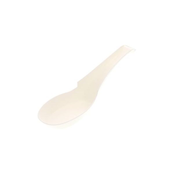 シモジマ 惣菜用レンゲ バイオ入 140mm 1000本入 004513032 1箱(1000本) 65-9390-16（直送品）