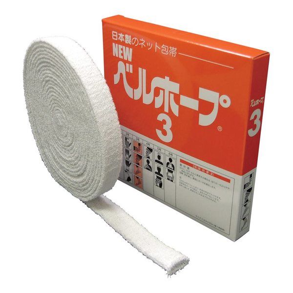 クロス工業 ネット包帯(ベルホープ)3号 86303 1箱 66-0009-58（直送品）