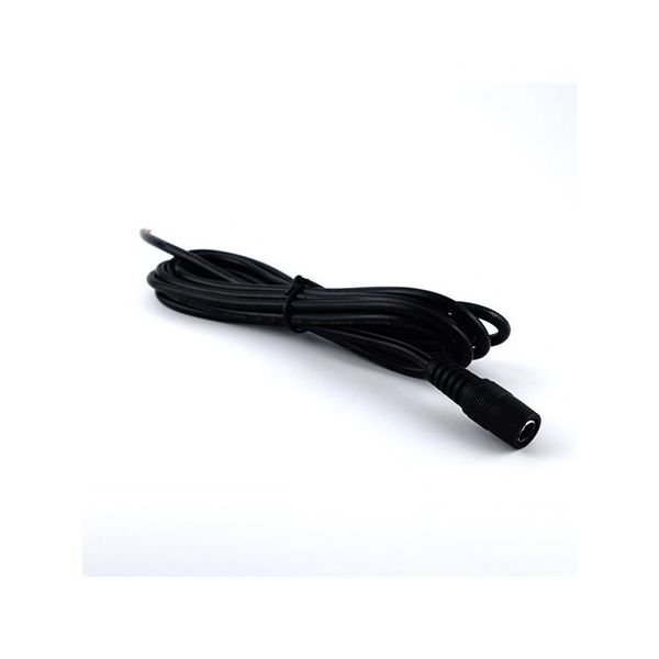 GB DCジャック付きケーブル 2.1mm 1.8m GB-DCC-2.1J-1.8M 1個 63-3049-36（直送品）