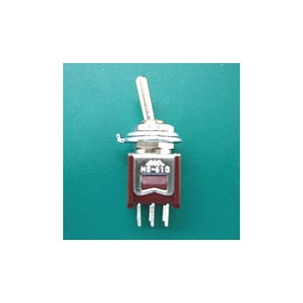 ミヤマ電器 トグルスイッチ ONーON MS610F 1個 64-6188-82（直送品）