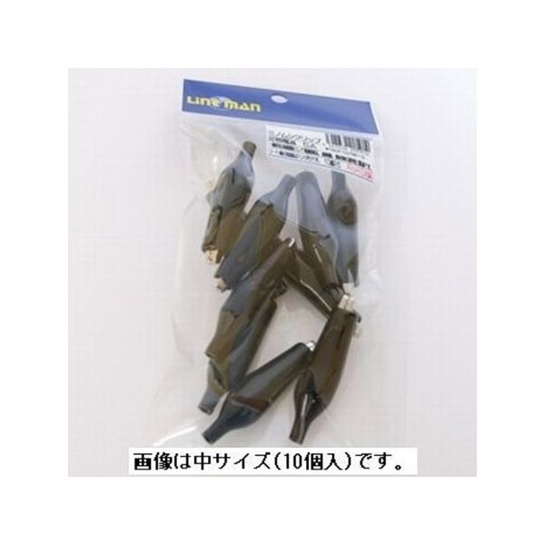 LINKMAN ミノムシクリップ小 黒 WTN22F1229BK 1個 67-0404-78（直送品）