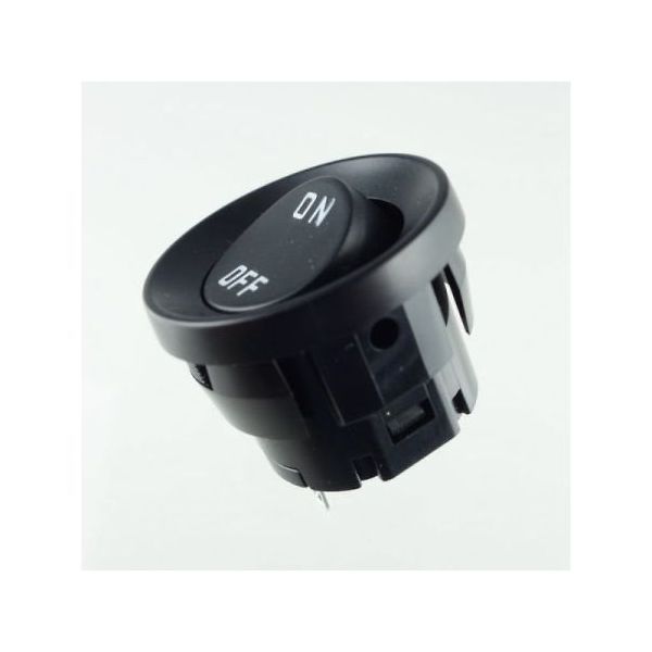 ミヤマ電器 スイッチ 波動タイプ 黒 ONーOFF表示 DS060KSONK 1個 64-6187-75（直送品）