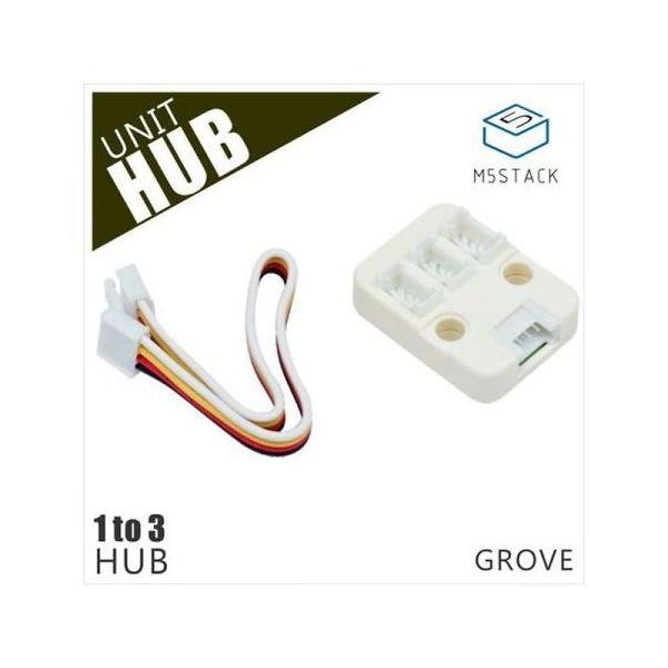 M5Stack M5Stack用拡張ハブユニット M5STACK-HUB-UNIT 1個 64-5636-21（直送品）