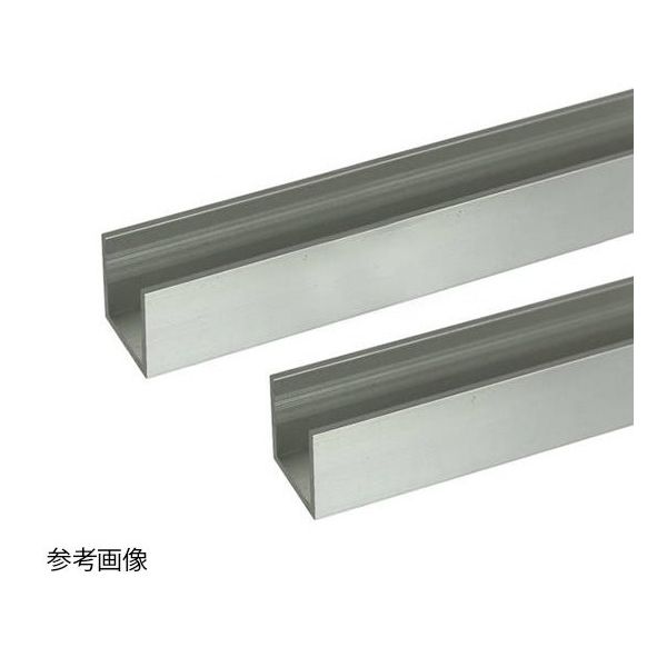 ハイロジック アルミチャンネル 2m 2.4×30×30mm シルバー 2本組 62-4882-64 1組(2本)（直送品）