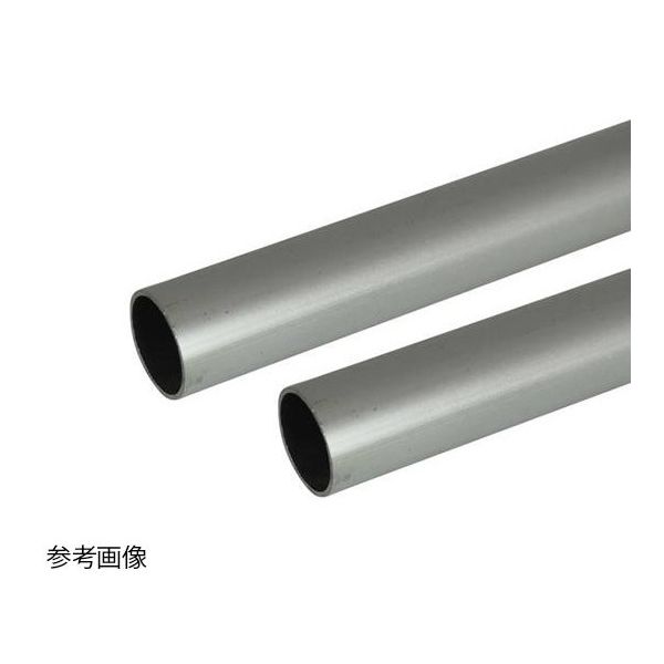 ハイロジック アルミ丸パイプ 2m 1.0×18mm シルバー 2本組 62-4882-86 1組(2本)（直送品）