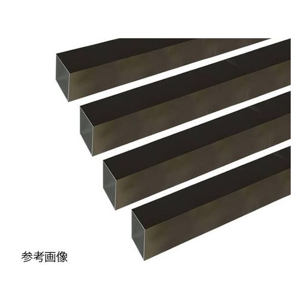 ハイロジック アルミ角パイプ 1m 1.5×15×15mm ブロンズ 4本組 62-4877-10 1組(4本)（直送品）