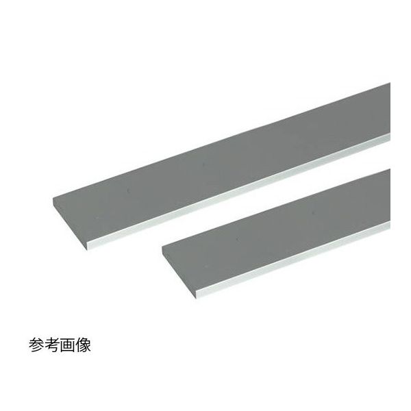 ハイロジック アルミ平棒 2m 2.0×10mm シルバー 2本組 62-4881-57 1組(2本)（直送品）