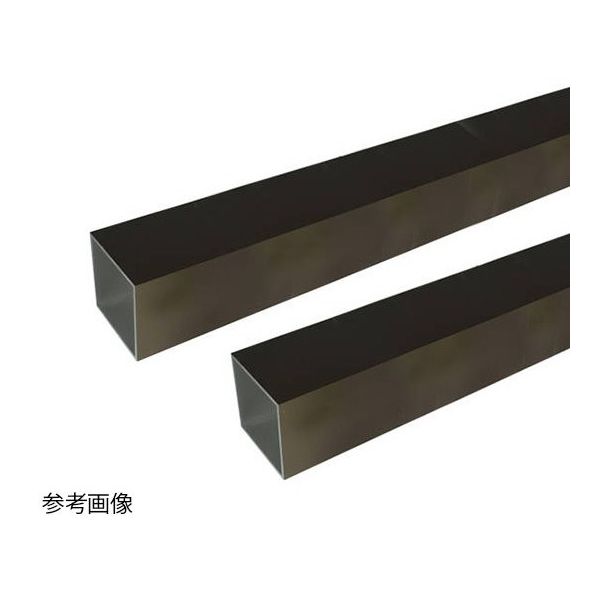 ハイロジック アルミ角パイプ 2m 2.0×50×50mm ブロンズ 2本組 62-4880-96 1組(2本)（直送品）