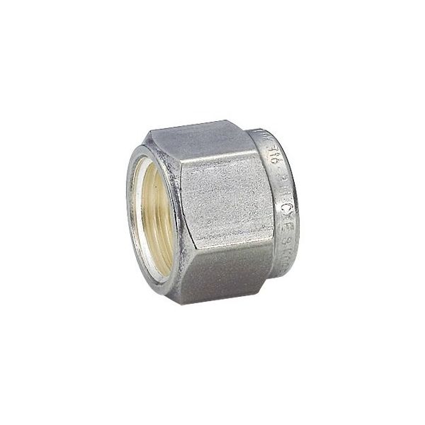 フローバル チューブ継手 ナット ミリサイズ CN-10M 1個 64-6474-70（直送品）