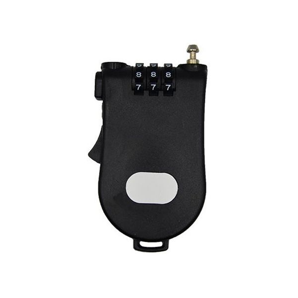 ロジック ケーブルロック ブラック LG-CELK-3DL-BK 1個 65-2350-92（直送品）
