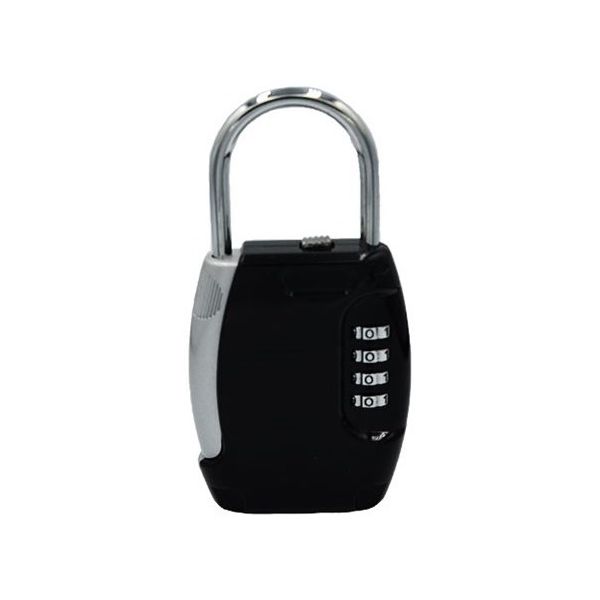 ロジック キーボックス 4ダイヤル LG-KYBX-4DL-BK 1個 65-2350-98（直送品）