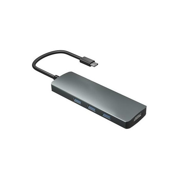 ロジック USBーTypeC接続ドッキングHUB LG-UCHUB-CUH131 1台 65-2350-59（直送品）