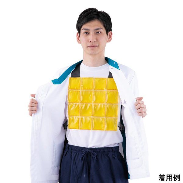 アズワン PAC 冷感ベスト21°C フリー 1302032136 1個 8-575-01（直送品）