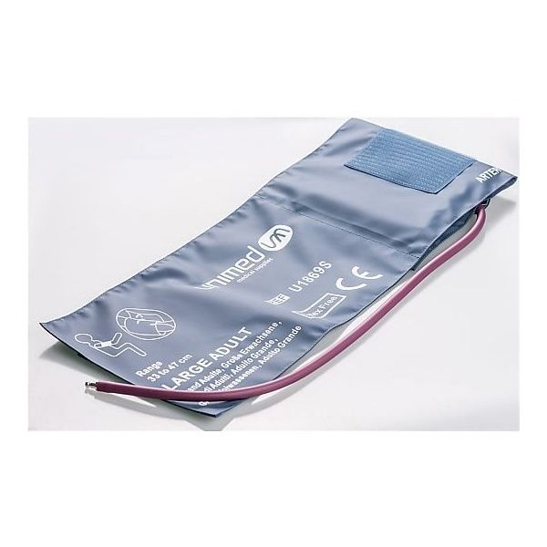 アズワン リユーザブル血圧計カフ 成人用(大) 33~47cm U1869S-C12 1枚 9-1368-11（直送品）