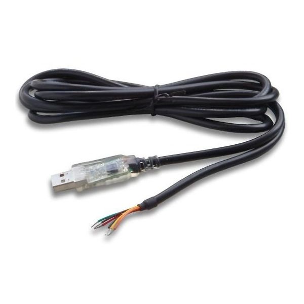 ラインアイ USBシリアル変換ケーブル バラ線タイプ 1.8m SI-UR-WE0018 1本 64-5070-31（直送品）