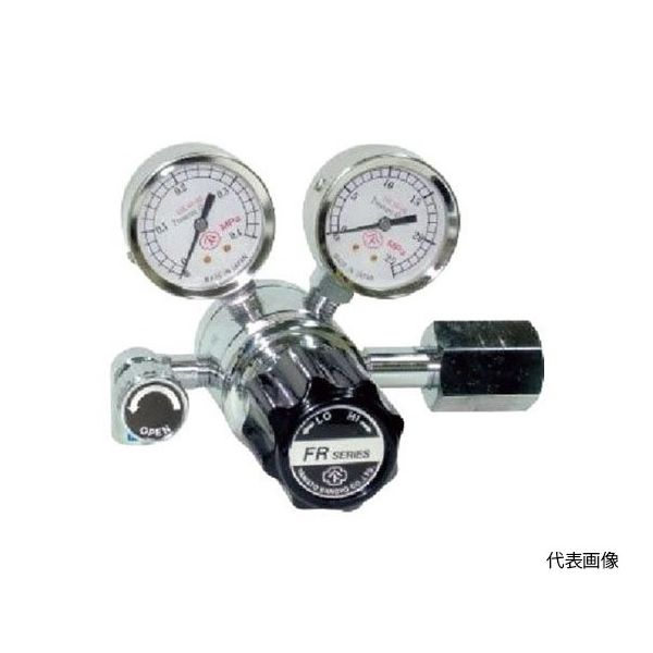 ヤマト産業 分析機用二段圧力調整器 FRー1B FR-1B-R-11N01-2204 1個 64-5040-19（直送品）