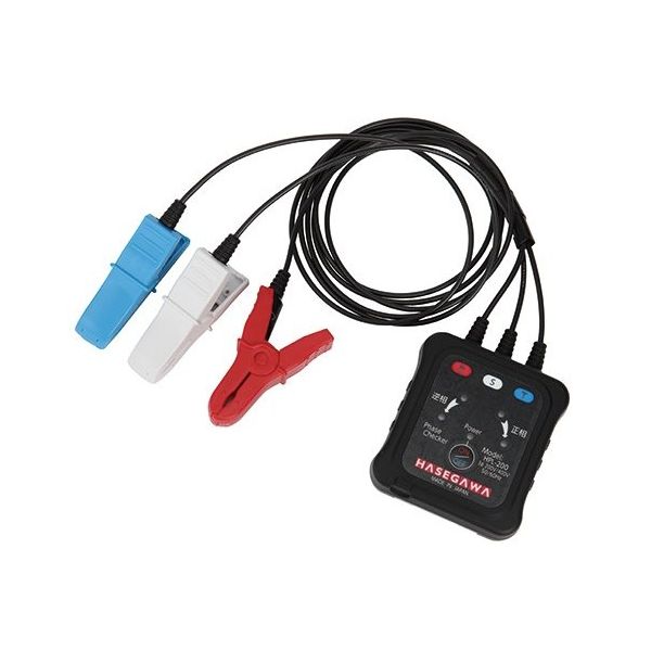 長谷川電機工業 低圧相回転計 同相・異相チェック機能付 HPL-200 1台 64-3881-60（直送品）