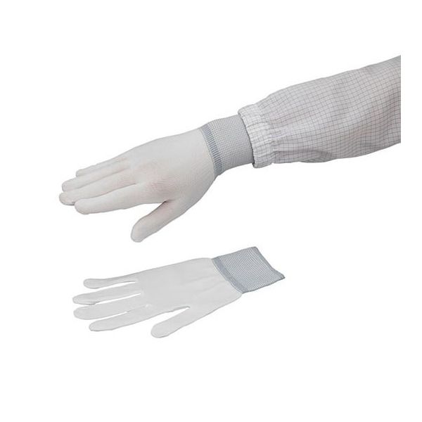 アズワン アズピュアインナー手袋 指先有り M 10双 1-4294-02 1袋(10双)（直送品）