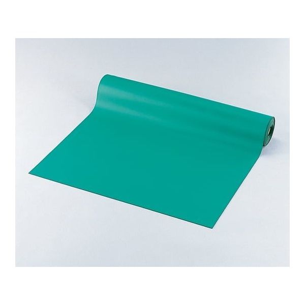 アズワン 静電マット(ロールタイプ) 1m×10m×2mm グリーン 9-5710-01 1巻（直送品）
