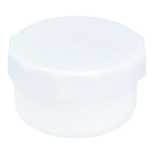 ケーエム化学 プラ壺(深型・未滅菌) 丸底タイプ 5.5mL 白 100個入 33015 1箱(100個) 9-1414-05（直送品）