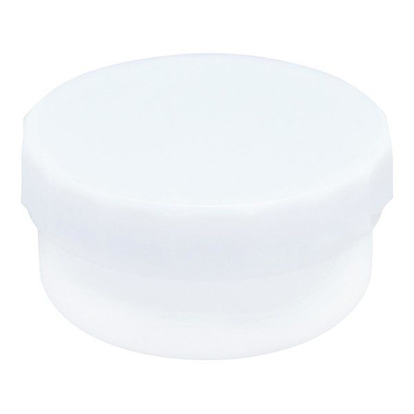 ケーエム化学 プラ壺(深型・未滅菌) 丸底タイプ 11mL 白 100個入 33025 1箱(100個) 9-1415-05（直送品）