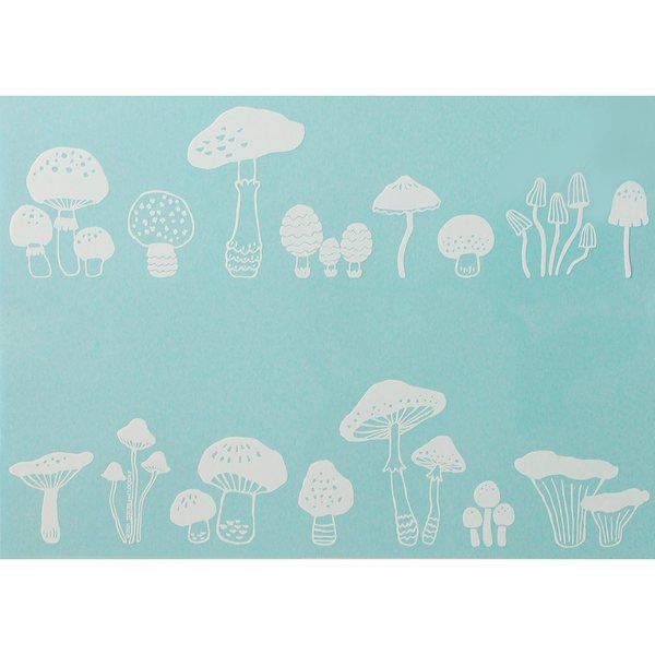 サンコーマーク工業 飛散防止シート きのこ QWS-540 1枚 8-341-04（直送品）