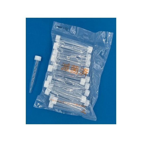 グローバルサイエンス 滅菌KRスクリュースピッツ 10cc 1箱(25本×40袋入) 21520 1箱(1000本) 65-3745-56（直送品）