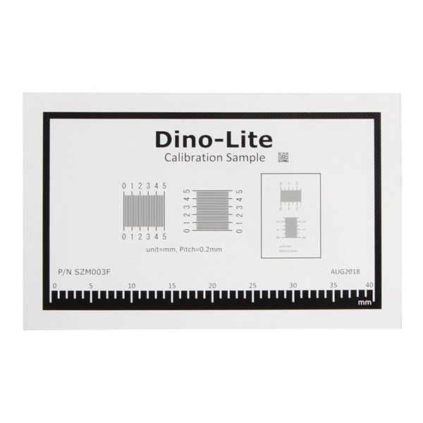サンコー キャリブレーションシートCS21(ピッチ0.1mm) DINOCS21 1個 65-4351-80（直送品）