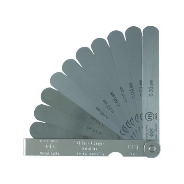 永井ゲージ製作所 JIS規格すきまゲージ75A12 75A12 1個(1セット) 61-1858-09（直送品）